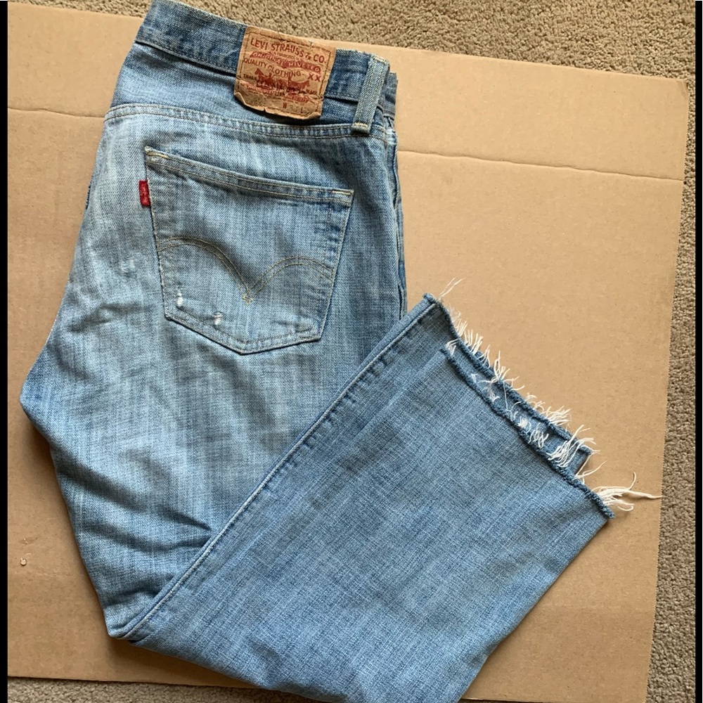 Levi’s Original Straight Leg Button Fly Jeans